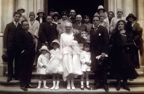 Boda de Pablo Zabalo, 1928